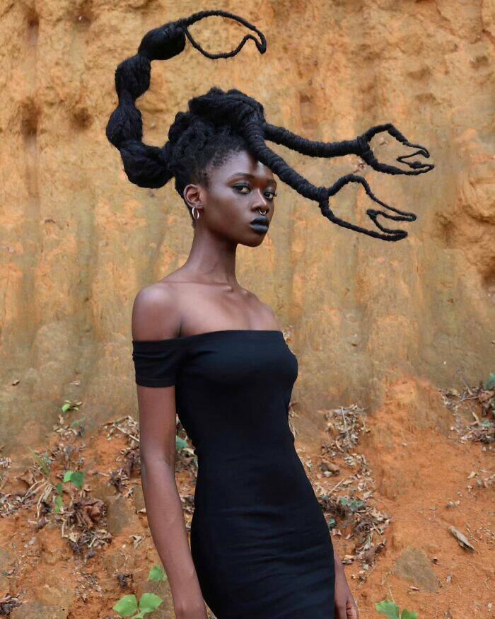Laetitia Ky Turns Hair Into Stunning Works Of Art