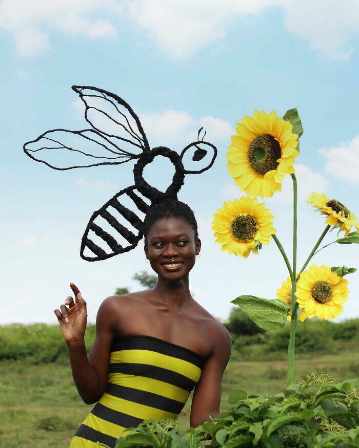 Laetitia Ky Turns Hair Into Stunning Works Of Art