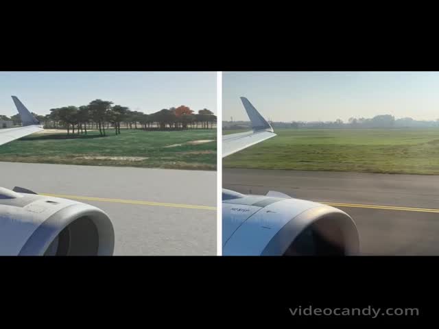 Flight Simulator Vs Real Life / Milan Takeoff
