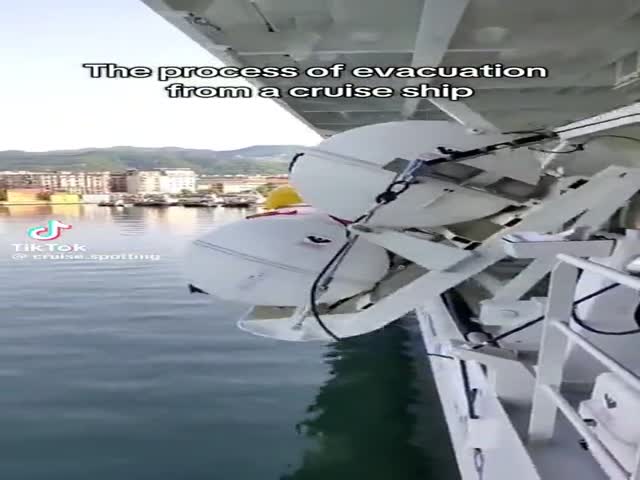 How Does the Evacuation From A Cruise Ship Work?