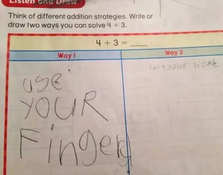 Kids Say The Test-Darnedest Things Kids Say The Test-Darnedest Things