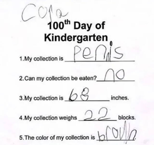 Kids Say The Test-Darnedest Things Kids Say The Test-Darnedest Things