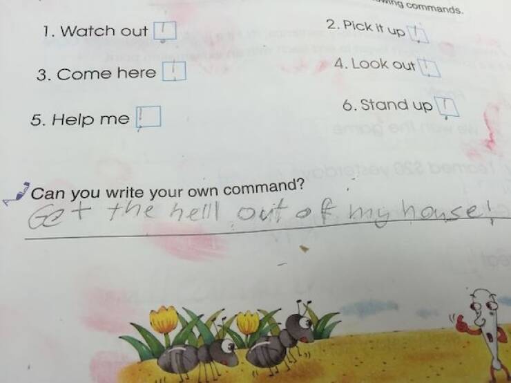 Kids Say The Test-Darnedest Things Kids Say The Test-Darnedest Things