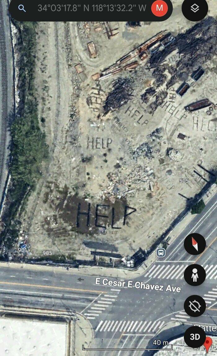 Weird And Wonderful Things Spotted On Google Earth