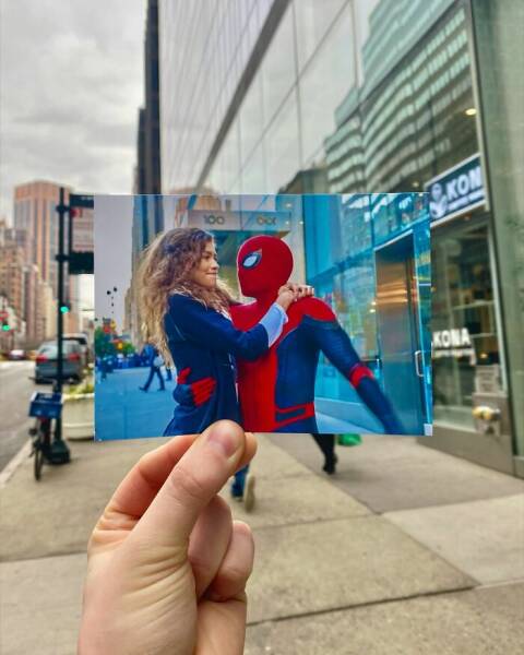 Iconic Movie Scenes Revisited At Their Real-Life Locations