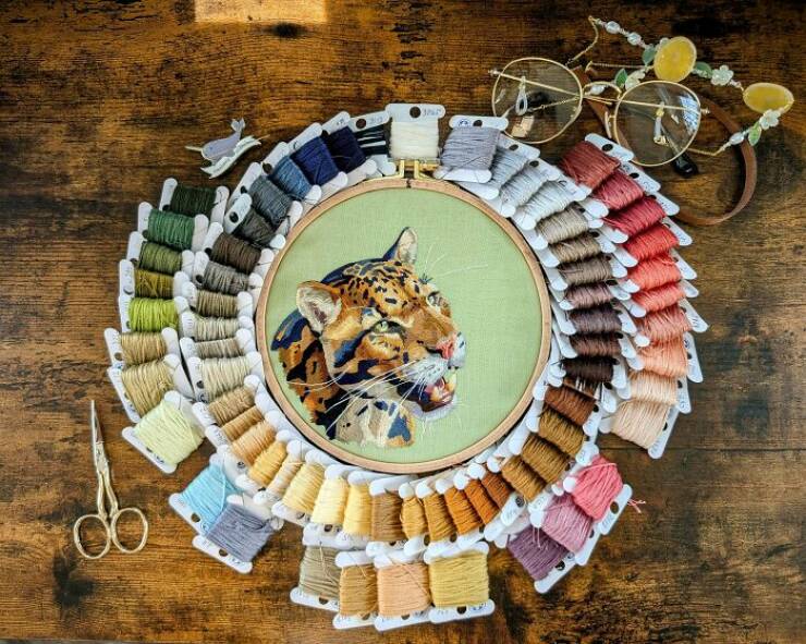 Embroidery Artists Show Off Their Stunning Creations Embroidery Artists Show Off Their Stunning Creations