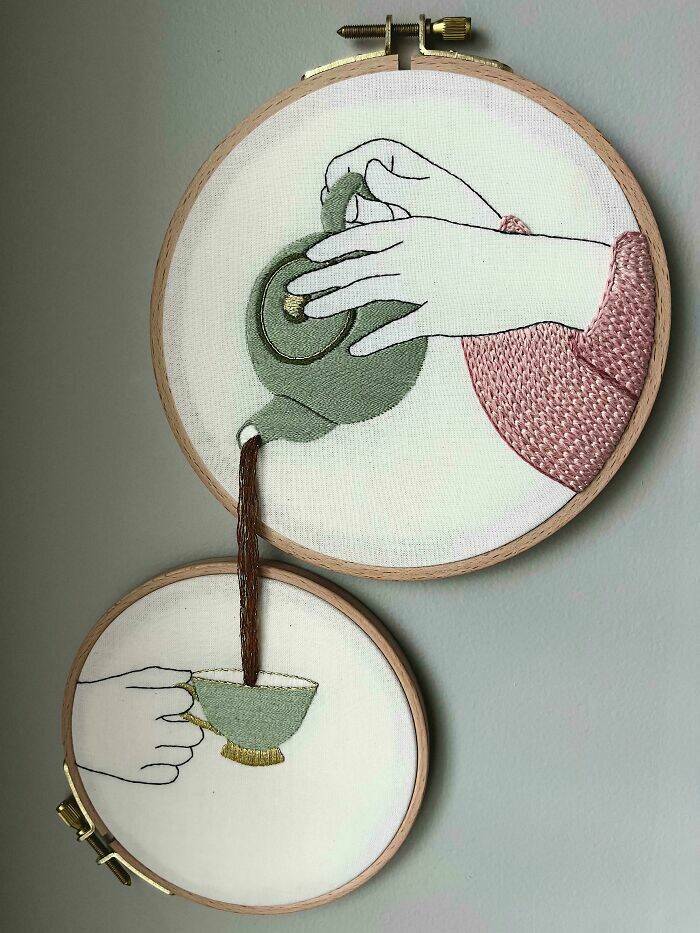 Embroidery Artists Show Off Their Stunning Creations Embroidery Artists Show Off Their Stunning Creations