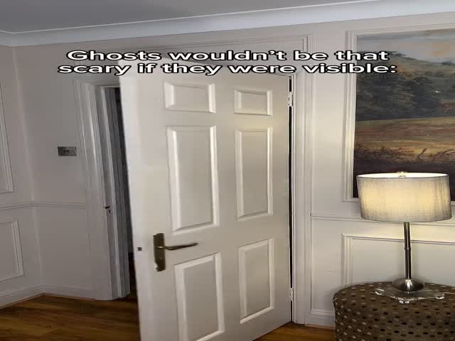 If Ghosts Were Visible