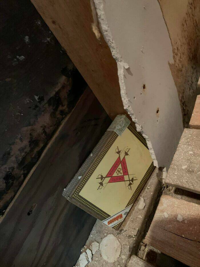 Strange Discoveries Inside Walls And Floors Of Old Houses Strange Discoveries Inside Walls And Floors Of Old Houses