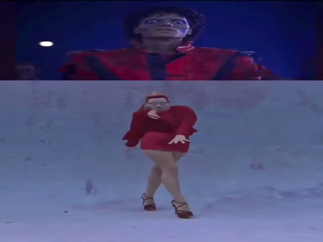 Synchronised Swimmer Kristina Makushenko Performed The Iconic Dance From Michael Jackson’s Thriller Video Underwater