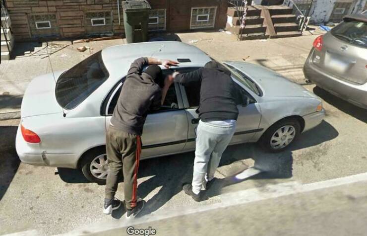 Wild Moments People Spotted On Google Maps