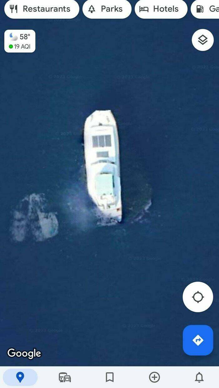 Wild Moments People Spotted On Google Maps