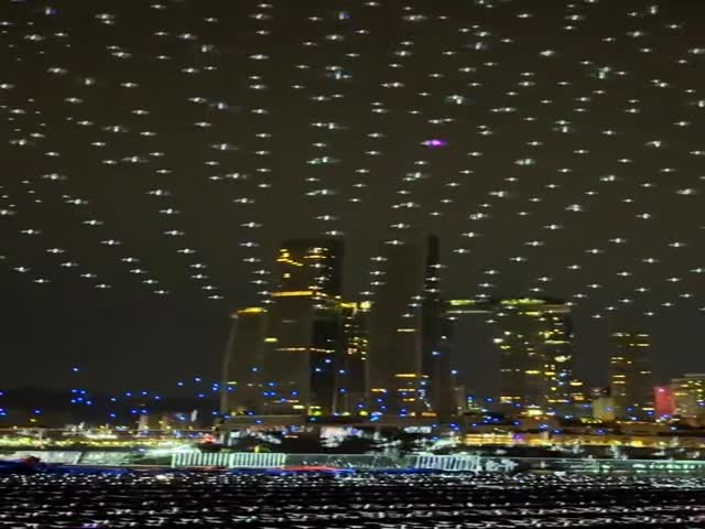 Lights Show in Chongqing with 11,787 Drones