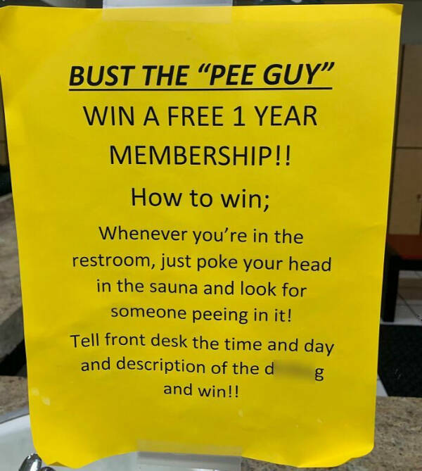 Awful Moments from the Gym