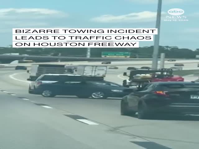 Guy Getting Car Towed And Doing Whatever This Is