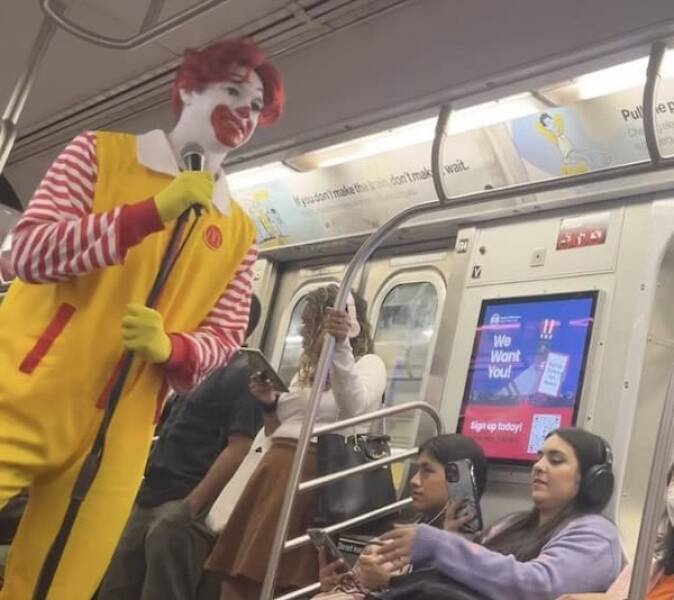 The Wildest Things Spotted on Subways