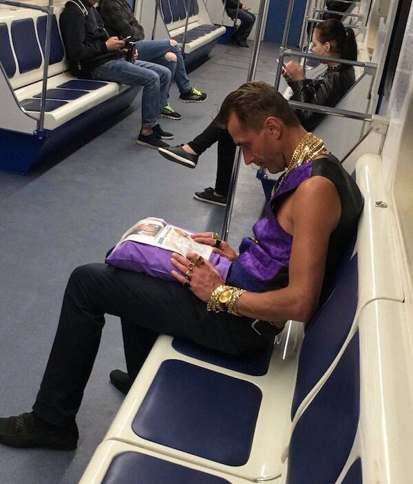 The Wildest Things Spotted on Subways