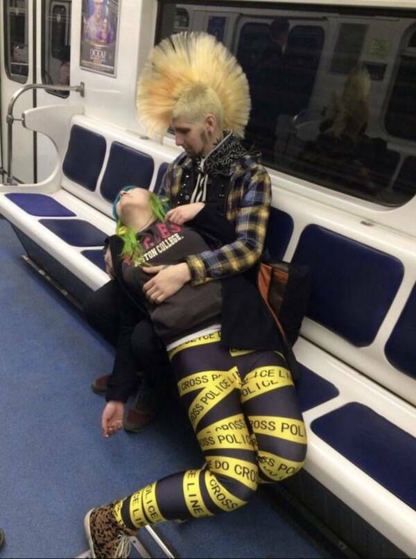 The Wildest Things Spotted on Subways