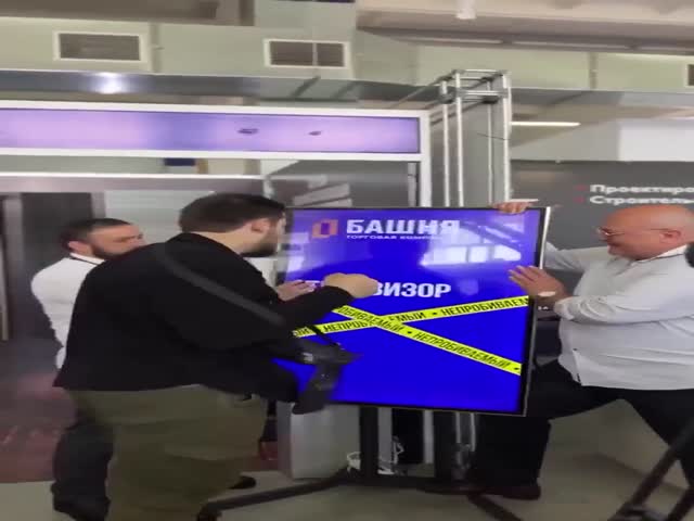 They Asked a Boxer To Test An Indestructible TV