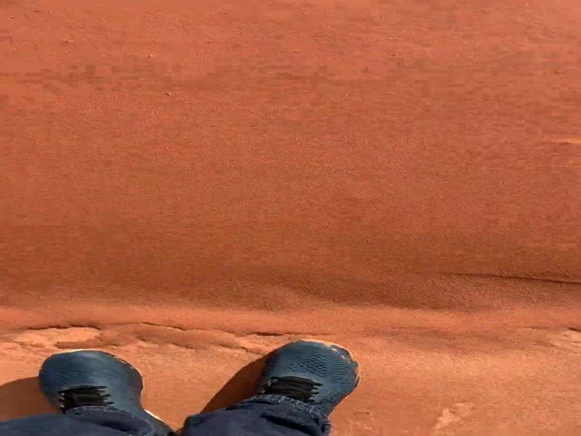 Sand Storm After a Snow Storm!
