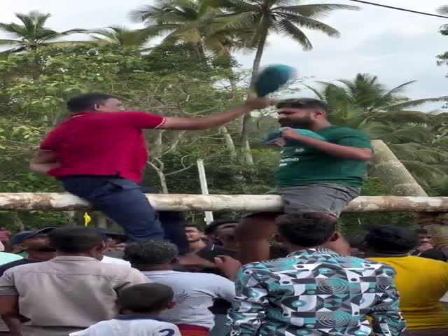 Pillow fight Competition in India!