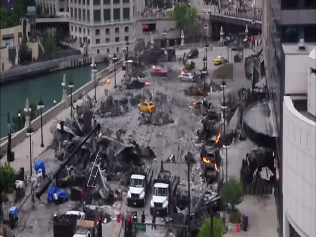 Filming Transformers: Dark of the Moon (2011)
