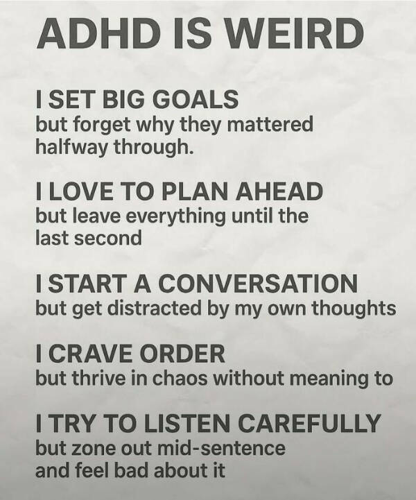 Memes That Perfectly Capture the ADHD Experience