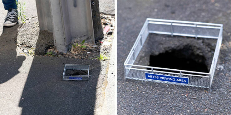 Street Art, Shrunken and Hilarious