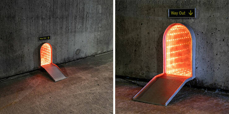 Street Art, Shrunken and Hilarious