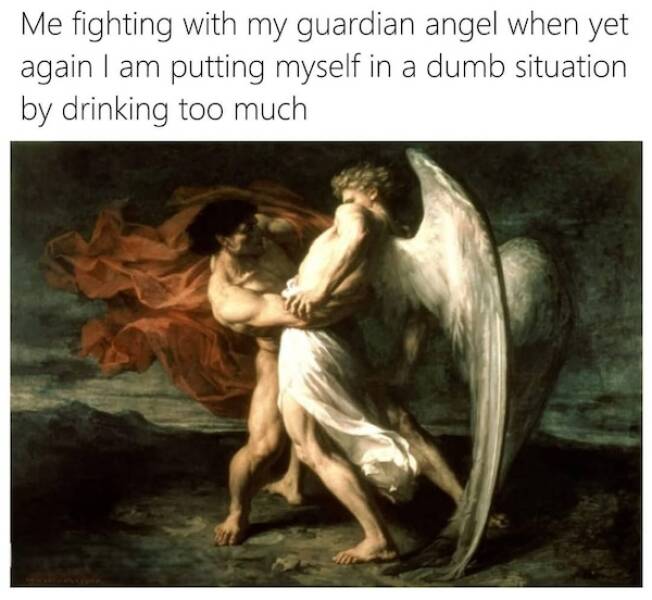 Classical Art Meets Memes