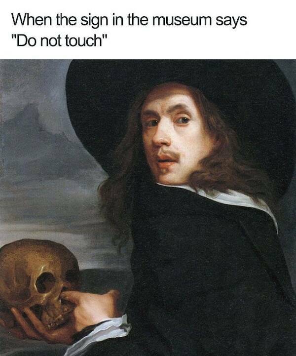 Classical Art Meets Memes
