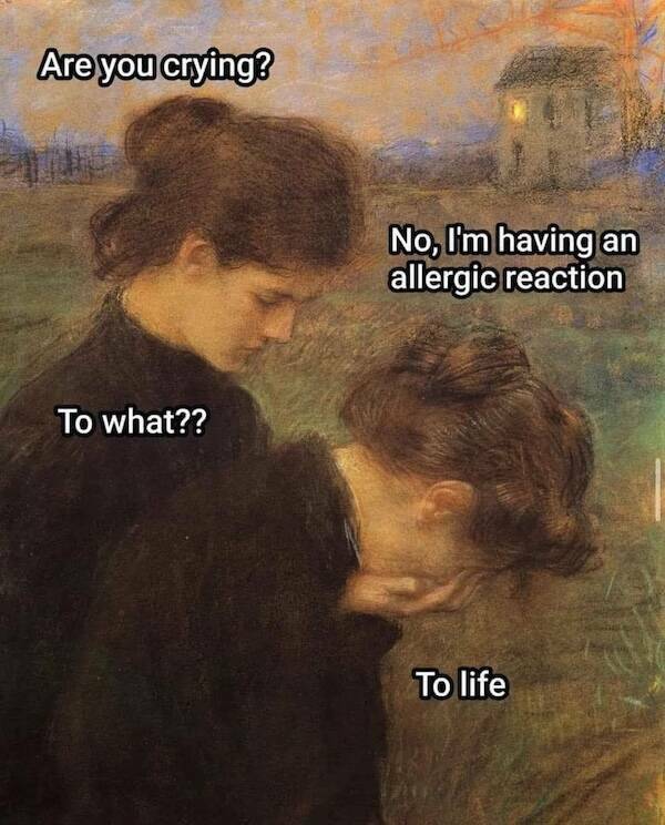 Classical Art Meets Memes