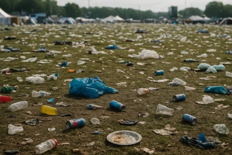 Wild Things People Left at Music Festivals