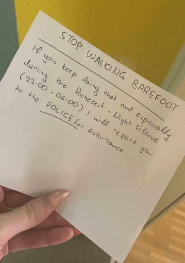 Passive-Aggressive Posts from Across the Fence