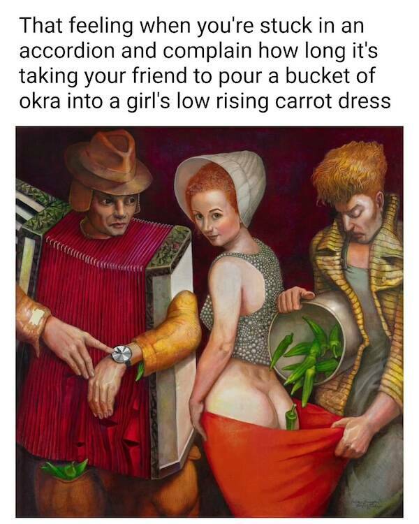 Classical Art Meets Memes