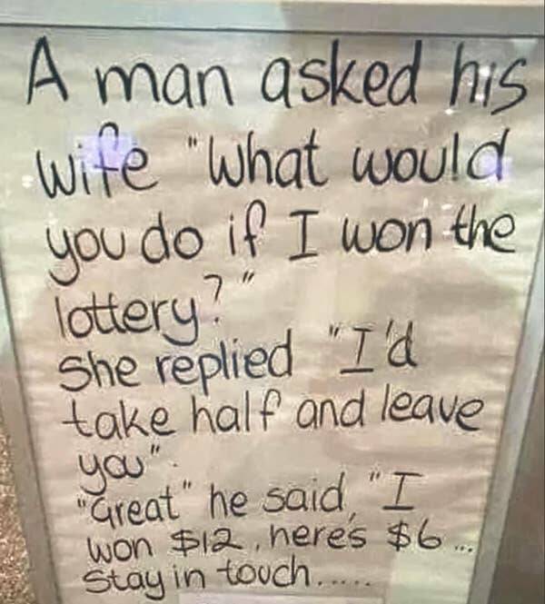 Witty Signs That Deserve a Slow Clap