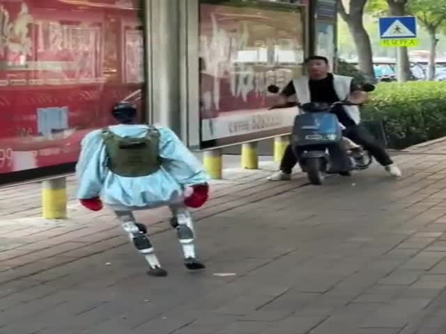 I Need Your Clothes and Your Scooter!