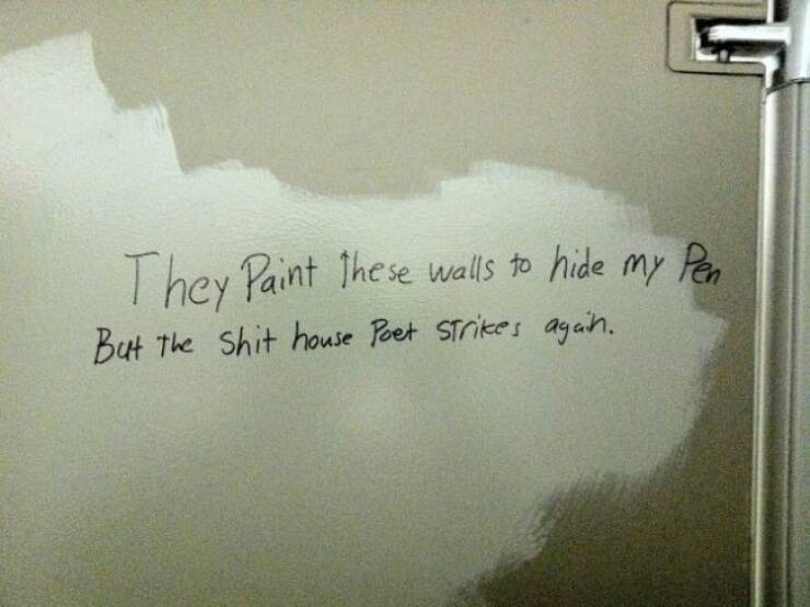Philosophy from the Bathroom Wall