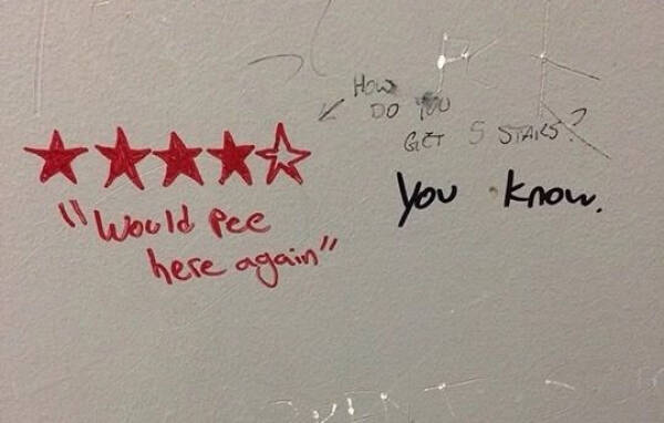 Philosophy from the Bathroom Wall