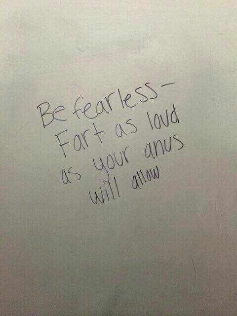 Philosophy from the Bathroom Wall