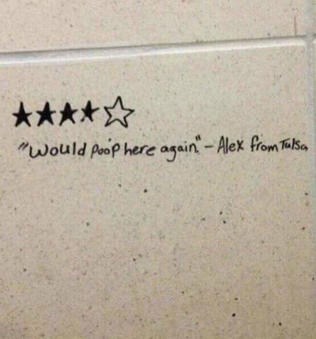 Philosophy from the Bathroom Wall