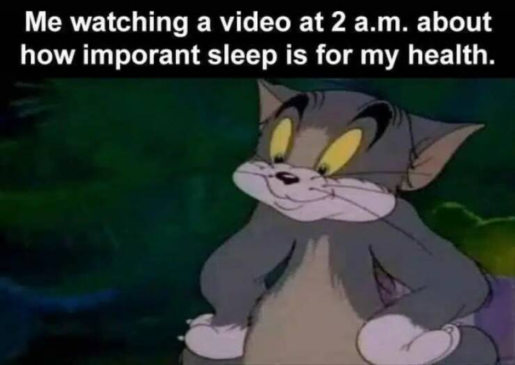 Relatable Memes for the Sleep-Deprived
