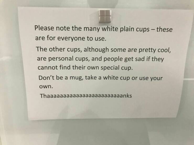 Office Notes That Drip With Passive-Aggressive Energy