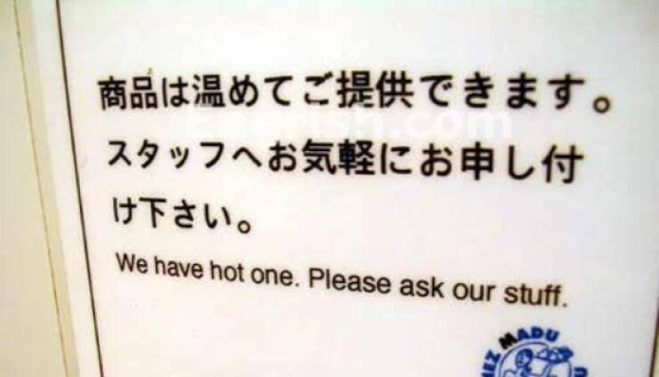 Translation Fails That Are Pure Comedy Gold Translation Fails That Are Pure Comedy Gold