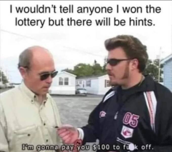 Lottery Winner Energy in Meme Form
