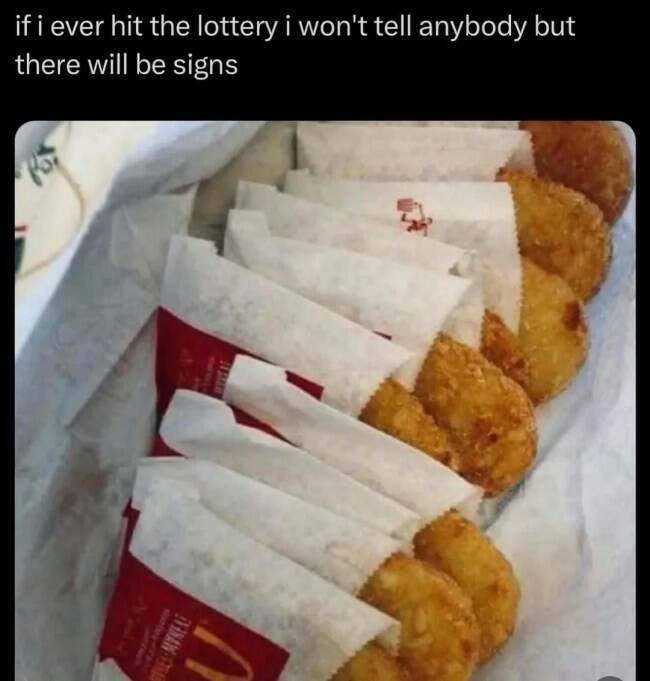 Lottery Winner Energy in Meme Form