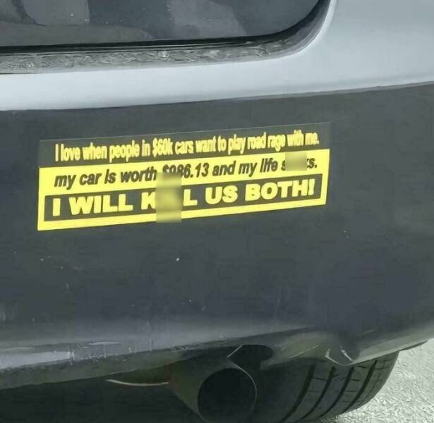 Funny Bumper Stickers That Totally Stole the Show