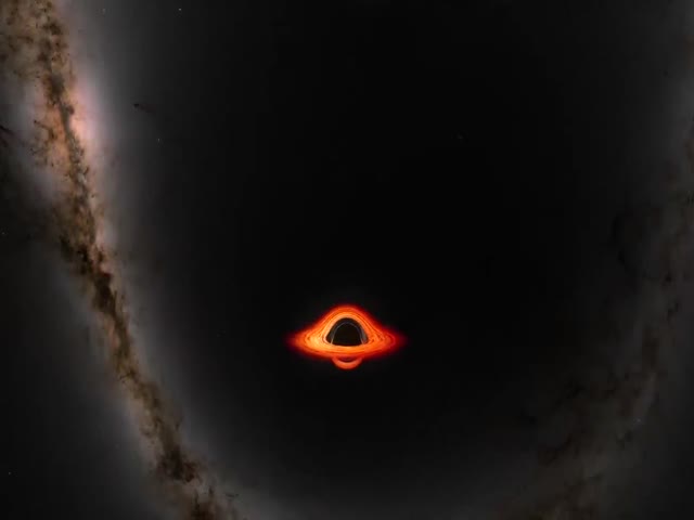 NASA Simulation’s Plunge Into a Black Hole