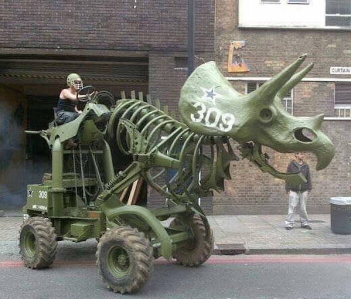 Cars Dressed for Halloween