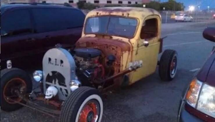 Cars Dressed for Halloween